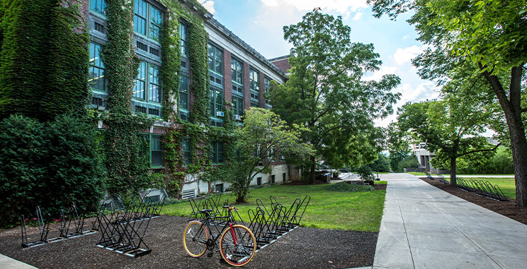 bicycle on campus